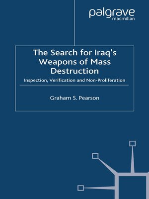 cover image of The Search For Iraq's Weapons of Mass Destruction